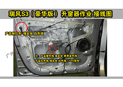 瑞丰S3升窗器安装指导